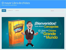 Tablet Screenshot of librodechistes.com